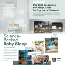 Load image into Gallery viewer, Dreamer™ Baby Sound Machine | 432Hz &amp; 528Hz | Doctor-Endorsed | BPA-Free | No Subscription - littlelightcollective