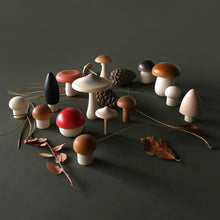 Load image into Gallery viewer, Forest Mushrooms Basket - littlelightcollective