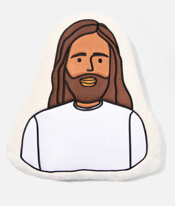 God with Us - Jesus Pillow