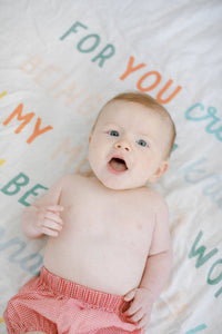 Psalm 139 Muslin Baby Blanket - littlelightcollective
