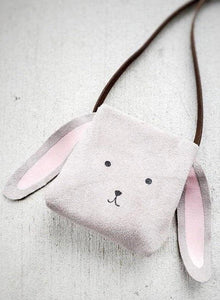 Leather Toddler Purse - Bunny - littlelightcollective
