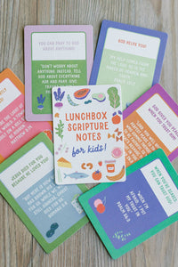 Lunchbox Truth Scripture Notecards for Kids