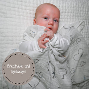 The Love of Christ Baby Swaddle Blanket - littlelightcollective