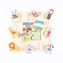 Load image into Gallery viewer, Noah&#39;s Ark - Peg/Jigsaw Puzzle - littlelightcollective