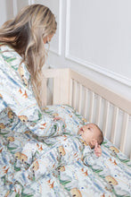 Load image into Gallery viewer, Noah's Ark Convertible Romper: NB - littlelightcollective