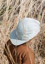 Load image into Gallery viewer, Waterproof Five-Panel Hat in Sea Foam - littlelightcollective