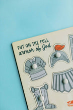 Load image into Gallery viewer, Armor of God Wood Puzzle with Scripture - littlelightcollective
