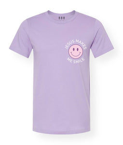 Jesus Makes Me Smile: X-Large - littlelightcollective