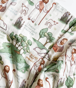 The Good Shepherd Deluxe Swaddle Blanket