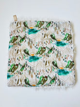 Load image into Gallery viewer, Watercolor Mountains Lovey Blanket
