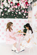 Load image into Gallery viewer, Blushing Bows 3/4 Sleeve Pocket Twirl Dress