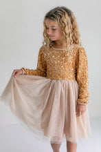 Load image into Gallery viewer, Champaign Sequin Dress