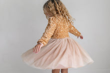 Load image into Gallery viewer, Champaign Sequin Dress