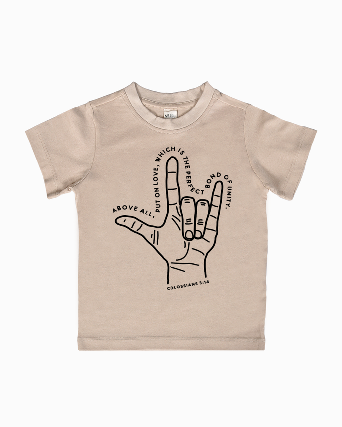 Colossians 3:14 Kids Tee