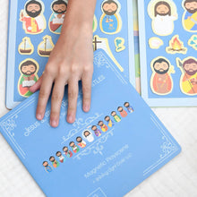 Load image into Gallery viewer, Jesus &amp; the Twelve Apostles - Magnetic Playscene - littlelightcollective