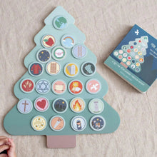 Load image into Gallery viewer, The Jesse Tree Wooden Magnet Set