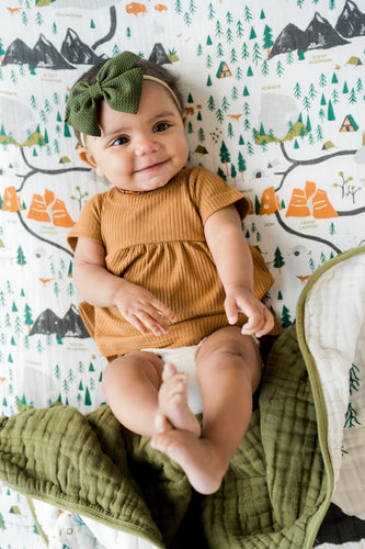 National Parks Crib Sheet - littlelightcollective