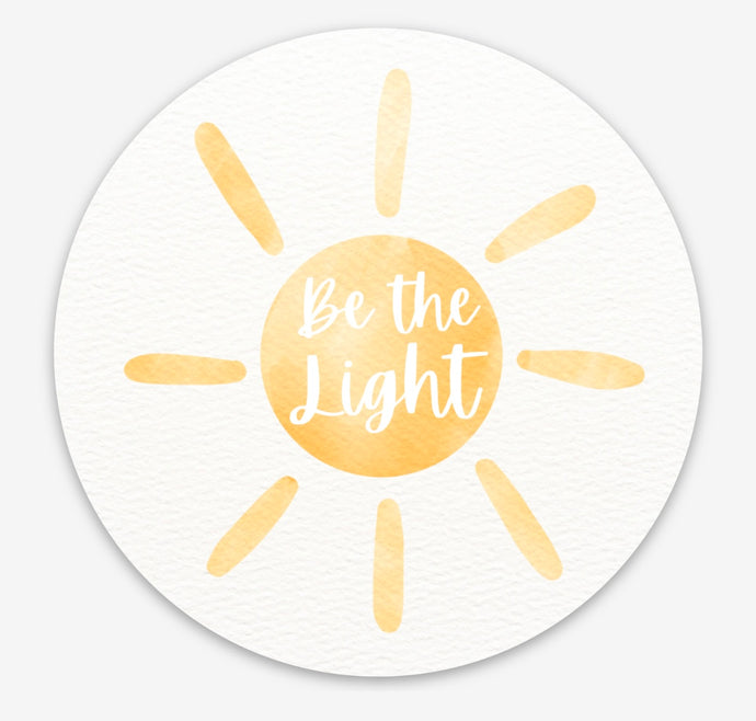 Be the Light Sticker - Matthew 5:16