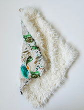 Load image into Gallery viewer, Watercolor Mountains Lovey Blanket