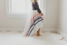 Load image into Gallery viewer, Pre-Order Fall Rainbow Dress - Dusty Purple - littlelightcollective