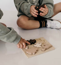 Load image into Gallery viewer, Dino wooden Puzzle - Faith based - littlelightcollective