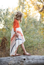 Load image into Gallery viewer, Pre-Order Fall Rainbow Dress - Rust - littlelightcollective