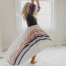 Load image into Gallery viewer, Pre-Order Fall Rainbow Dress - Dusty Purple - littlelightcollective