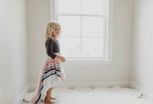 Load image into Gallery viewer, Pre-Order Fall Rainbow Dress - Dusty Purple - littlelightcollective