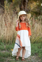 Load image into Gallery viewer, Pre-Order Fall Rainbow Dress - Rust - littlelightcollective