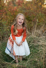 Load image into Gallery viewer, Pre-Order Fall Rainbow Dress - Rust - littlelightcollective