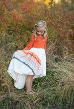 Load image into Gallery viewer, Pre-Order Fall Rainbow Dress - Rust - littlelightcollective