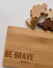 Load image into Gallery viewer, Dino wooden Puzzle - Faith based - littlelightcollective