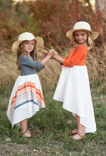 Load image into Gallery viewer, Pre-Order Fall Rainbow Dress - Rust - littlelightcollective