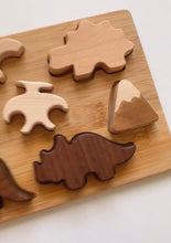 Load image into Gallery viewer, Dino wooden Puzzle - Faith based - littlelightcollective