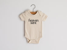 Load image into Gallery viewer, Heaven Sent Organic Baby Bodysuit - littlelightcollective