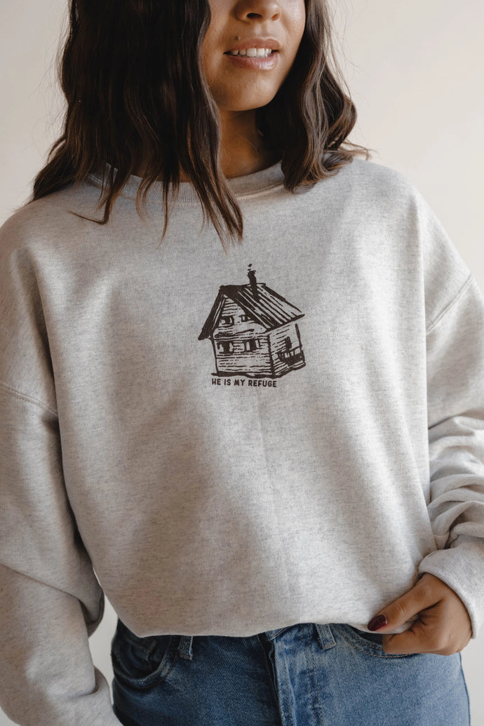 My Refuge Christian Pullover Swearshirt