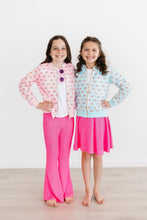 Load image into Gallery viewer, Neon Pink Scrunchy Bells - littlelightcollective