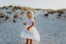 Load image into Gallery viewer, Lavender Rainbow Dress - littlelightcollective