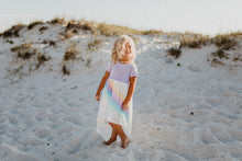 Load image into Gallery viewer, Lavender Rainbow Dress - littlelightcollective