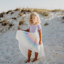Load image into Gallery viewer, Lavender Rainbow Dress - littlelightcollective