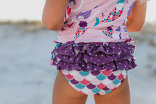 Load image into Gallery viewer, Sophie Mermaid Rash Guard Swimsuit - littlelightcollective