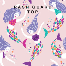 Load image into Gallery viewer, Sophie Mermaid Rash Guard Swimsuit - littlelightcollective