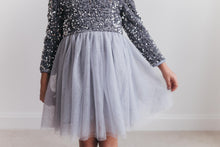 Load image into Gallery viewer, Sequin Silver Dress - littlelightcollective