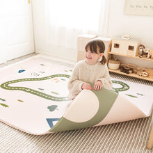Load image into Gallery viewer, Tiny Land® Double-Sided Baby Playmat Forest Track Wonder - littlelightcollective