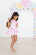 Load image into Gallery viewer, Twinkle Ties S/S Twirl Leotard - littlelightcollective
