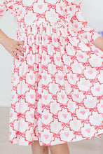 Load image into Gallery viewer, Lovebug 3/4 Sleeve Ruffle Twirl Dress