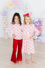 Load image into Gallery viewer, Lovebug 3/4 Sleeve Ruffle Twirl Dress