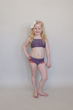 Load image into Gallery viewer, Americana Ruffle Bikini Set