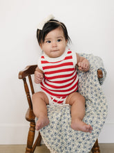 Load image into Gallery viewer, Red Stripe Bloomer Tank Set