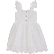 Load image into Gallery viewer, White Eyelet Dress